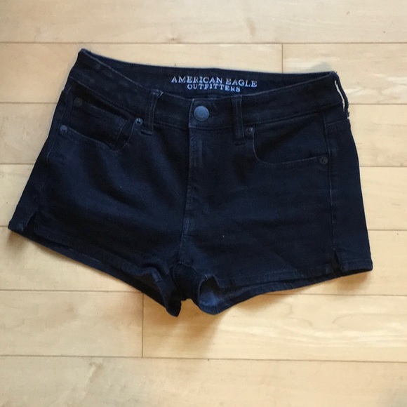 American Eagle 360 super stretch hi-rise shortie shorts - Picture 1 of 2
